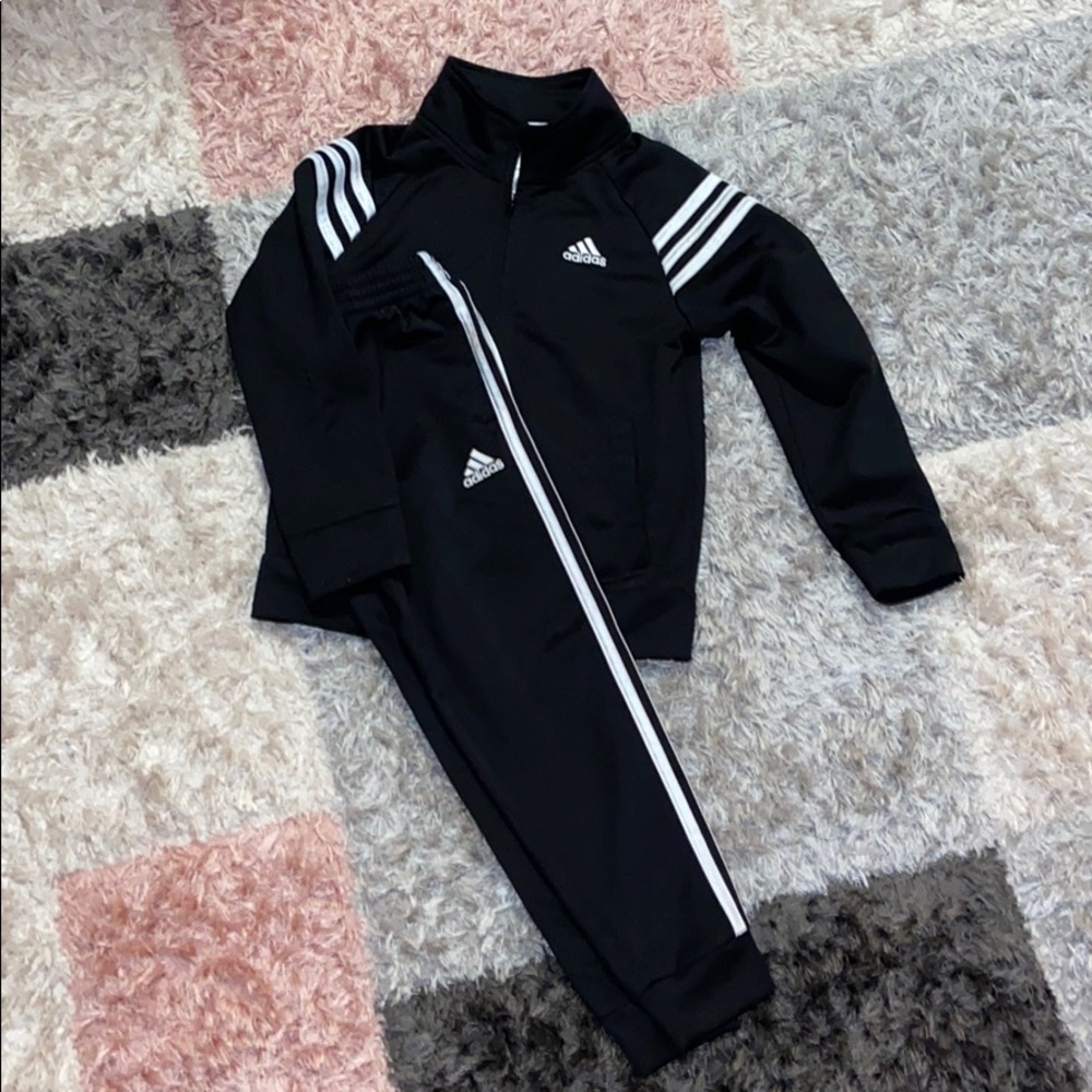 Adidas track suit 2pcs sweater and pants